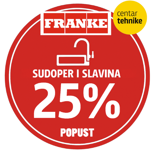 25% popusta uz kupon - FRANKE25